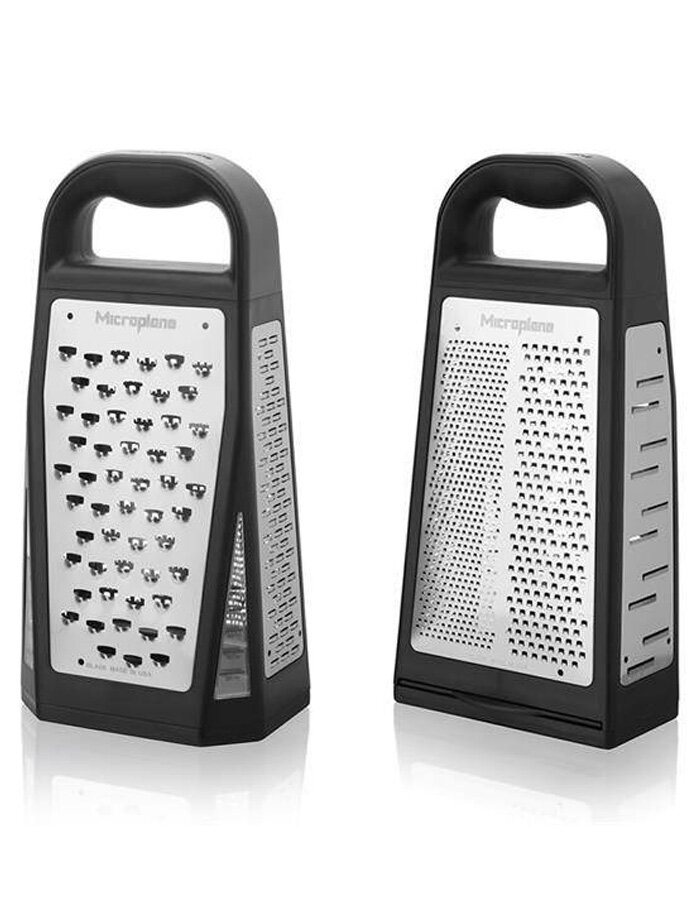 Elite Box Grater with removable tray.