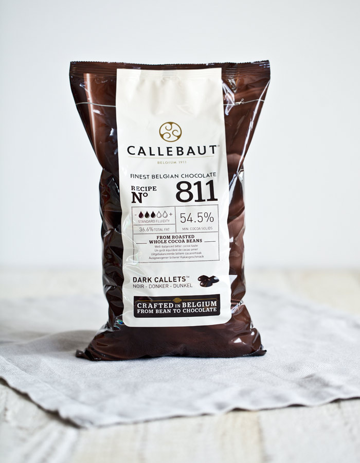 Bitter chocolate Callebaut 54.5% 1 kg