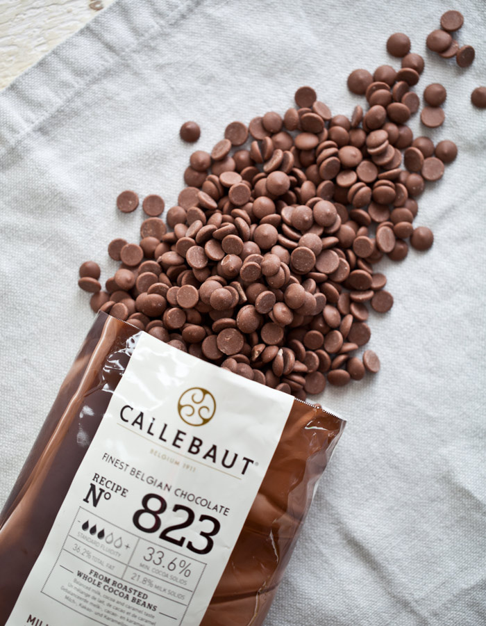 Mléčná čokoláda Callebaut 33,6% 2,5 kg