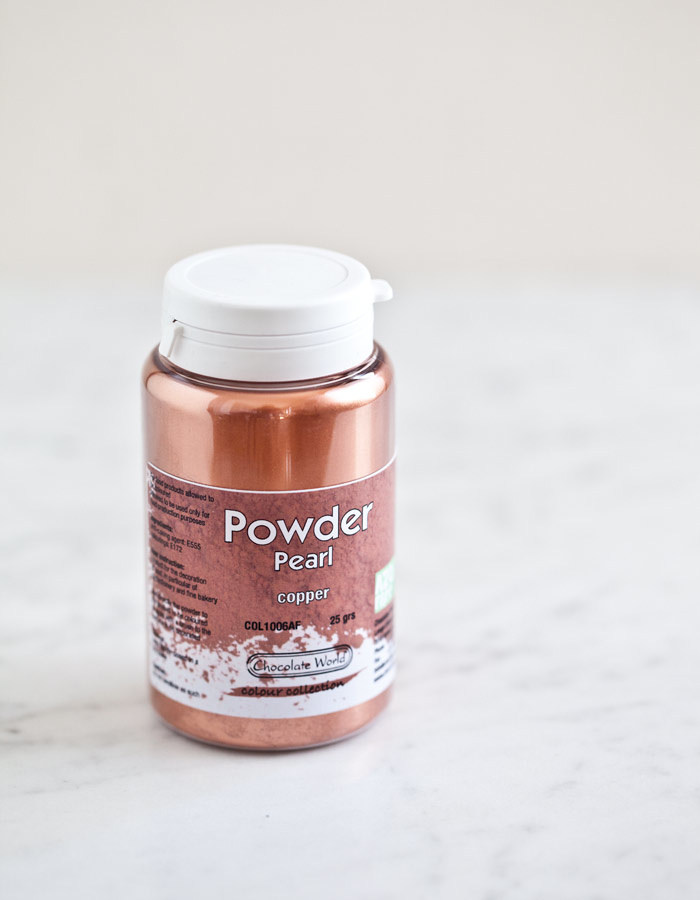 Pearl powder "Copper"