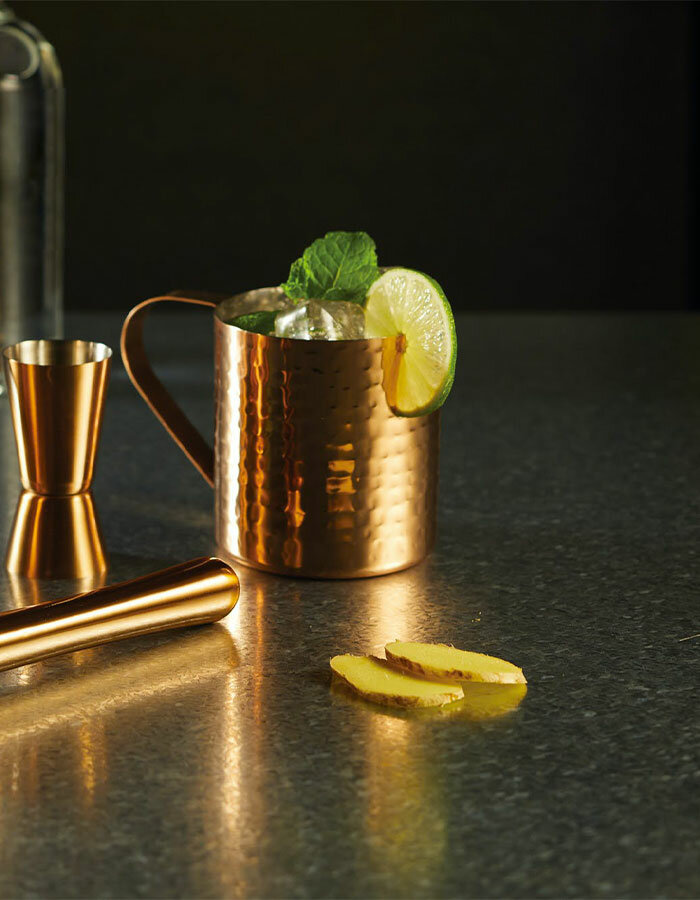 BarCraft Hammered Moscow Mule Mug