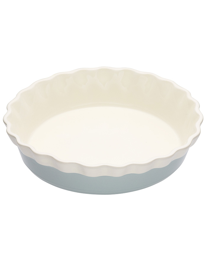 Classic Collection Large Round Fluted Pie Dish
