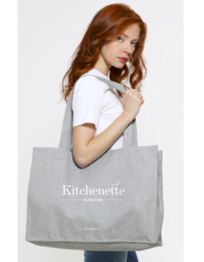 Látková taška Kitchenette - šedá