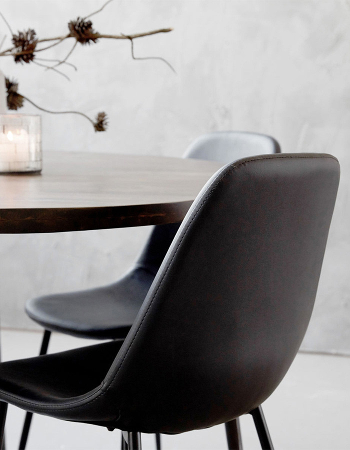 Dining chair Forms black - 2 pcs