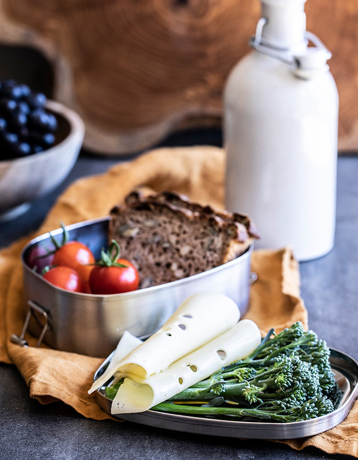 Stainless lunch box medium