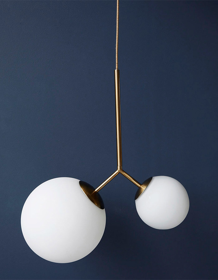 Lamp Twice white / white