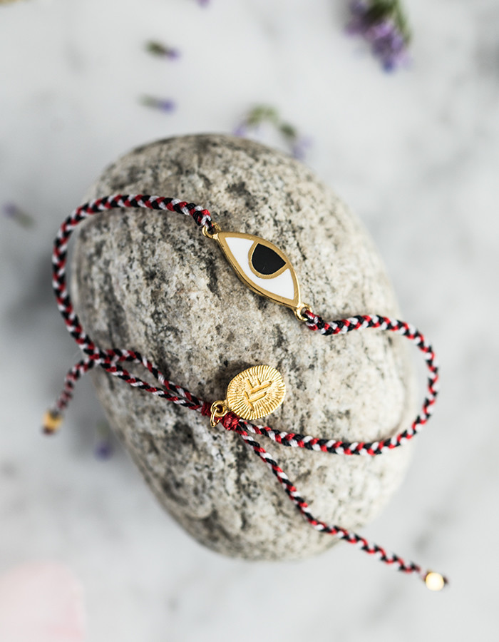 Náramek eye protection bracelet - tridatu/gold
