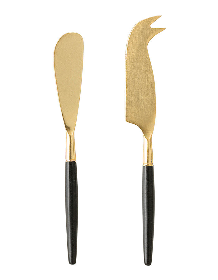 Black Stainless Steel Cheese Utensils