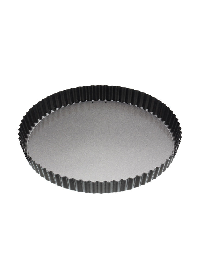 MasterClass Non-Stick 28cm Fluted Round Flan / Quiche Tin