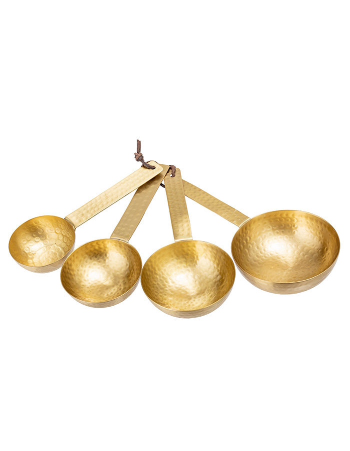 Measuring Cups Gold Brass