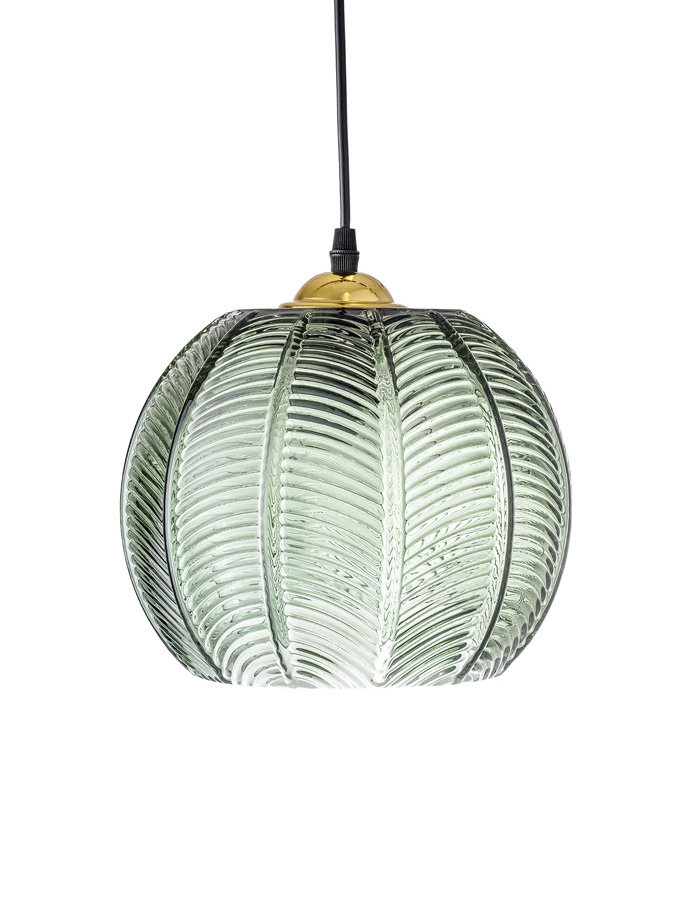 Závěsná lampa Pendant green glass
