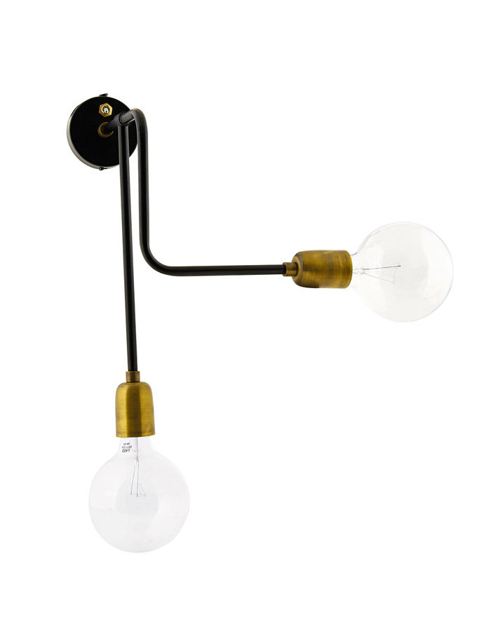 Nástěnná lampa Duo Molecular