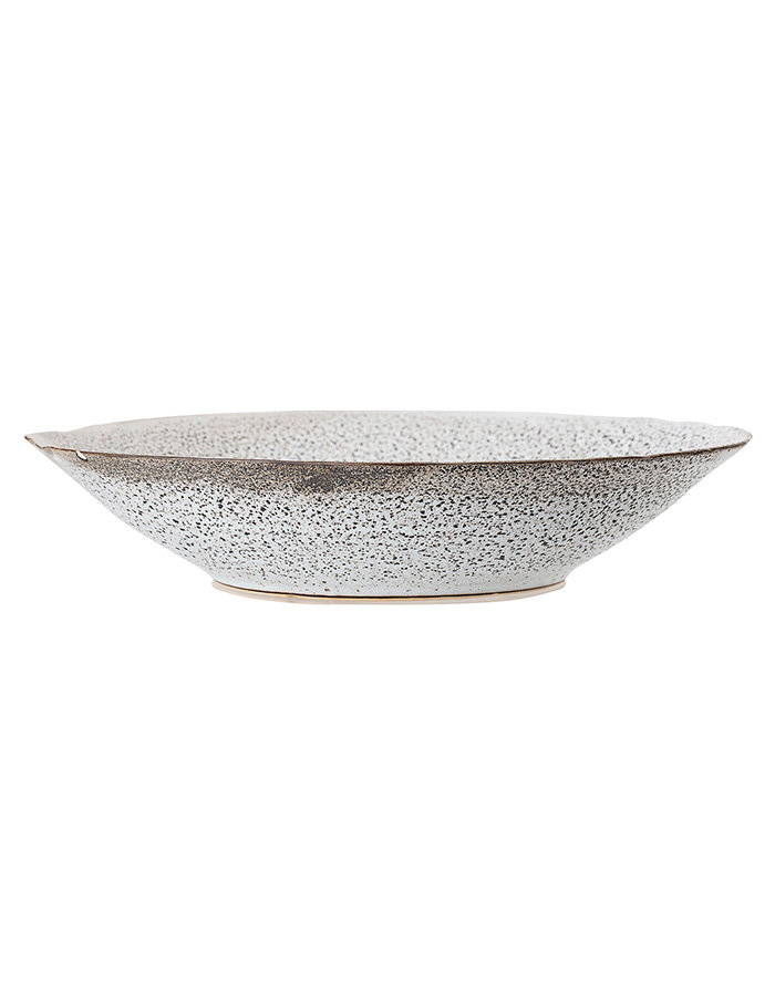 Thea Bowl, Grey, Stoneware Ø 30