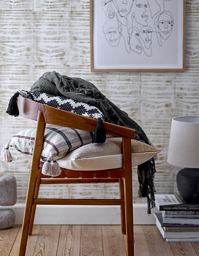 Vitus Chair Brown Mindi Wood