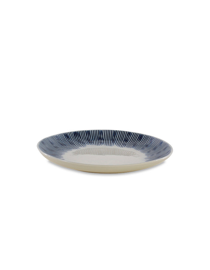 Karuma Ceramic Plate Blue & White  ø 19,5 cm