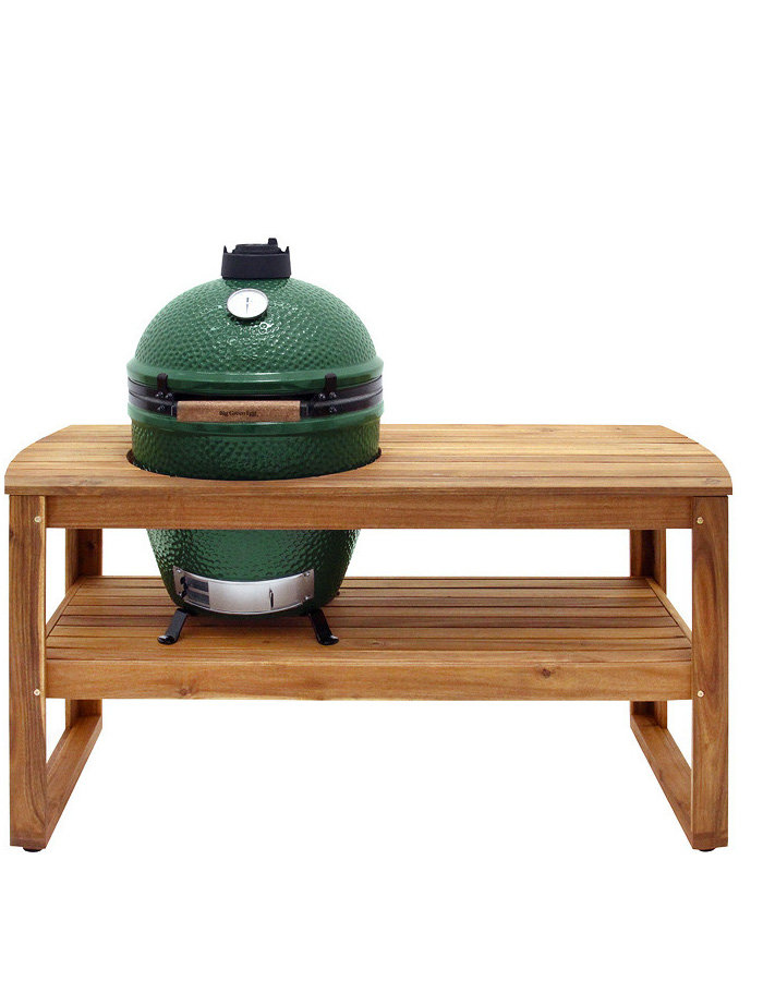 Akátový stůl k Big Green Egg / L