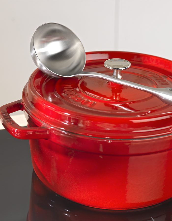 STAUB Cocotte round pot 37 cm /  8 l, cherry