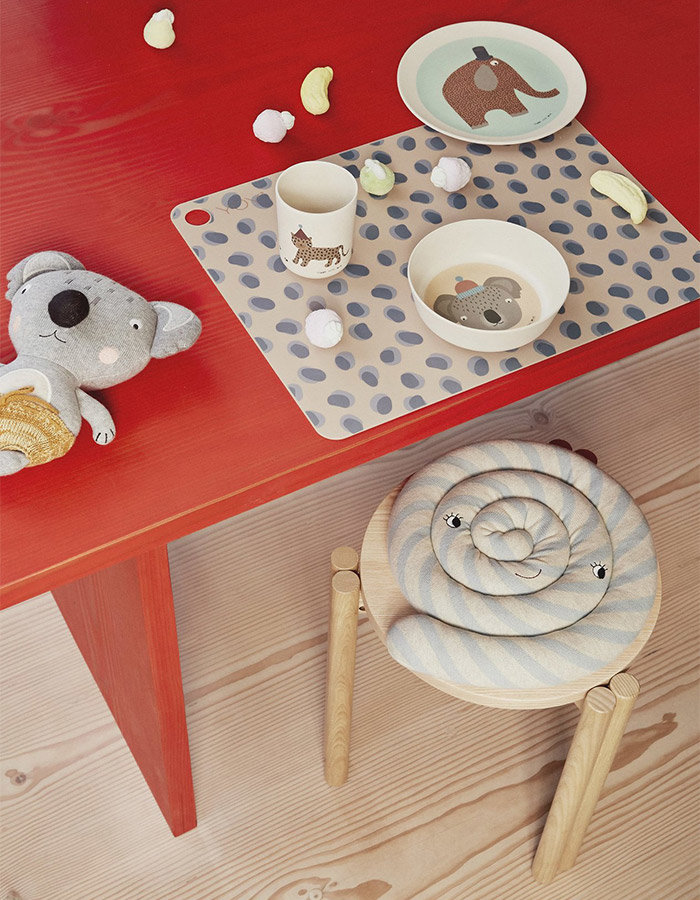 Placemat Leopard dots 2pc