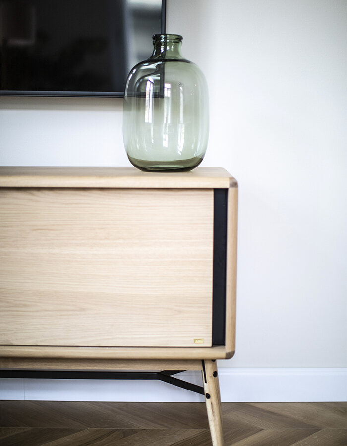 Lua Glass Vase - Green small