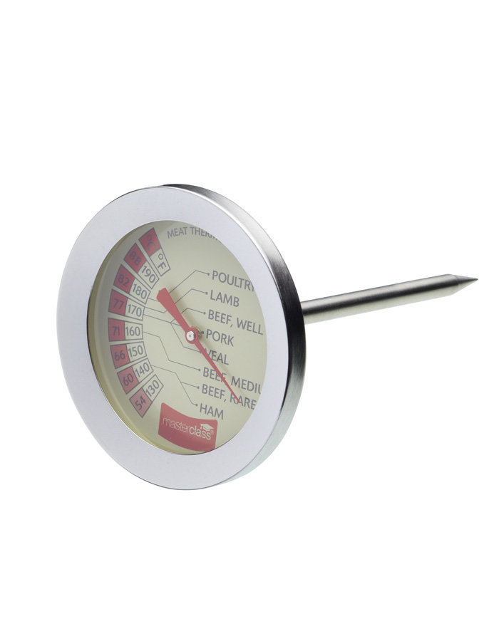 MasterClass Large Stainless Steel Meat Thermometer