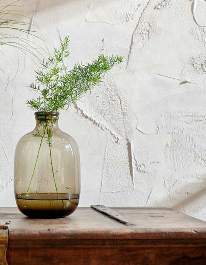 Lua Glass Vase - Vintage Brown