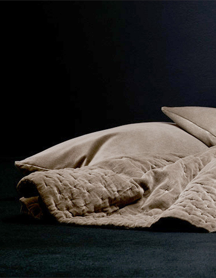 Paolo Cushion Cover, Mole Brown, 50x90