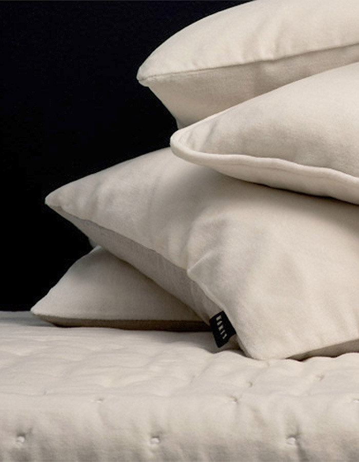 Paolo Cushion Cover, Creamy beige, 50x90