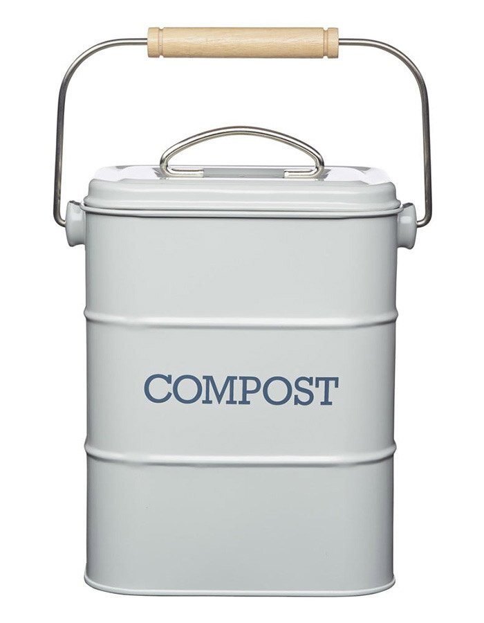 Living Nostalgia French Grey Compost Bin