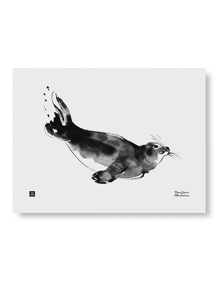 Wall art print Seal