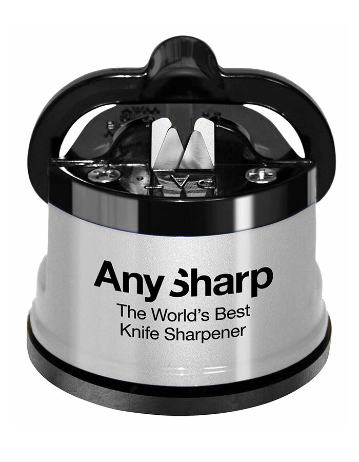 AnySharp Knife Sharpener Silver