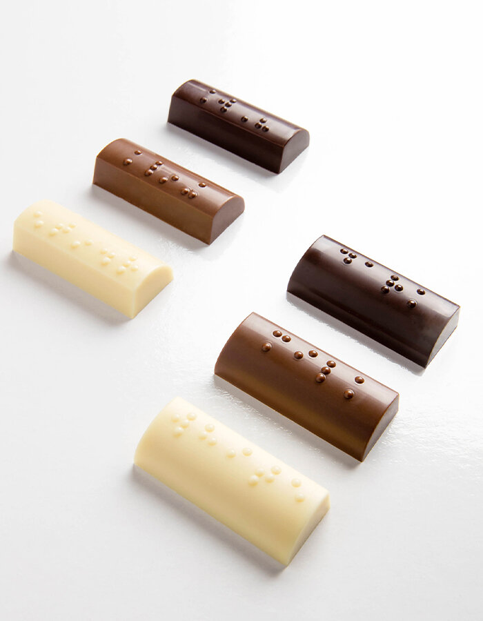 Form for pralines "Braille milk"