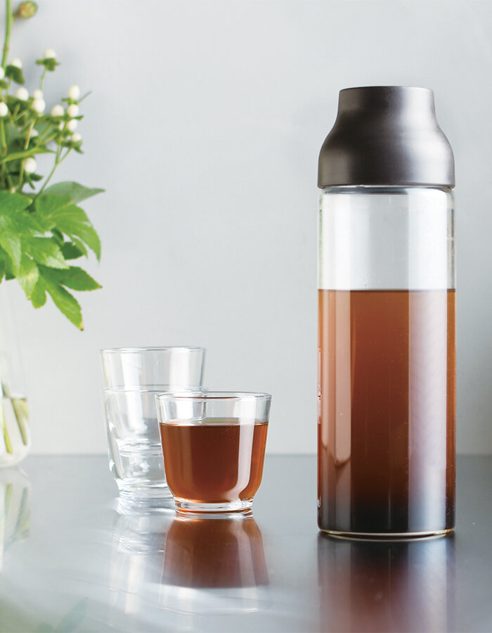 Karafa na přípravu Cold Brew hnědá