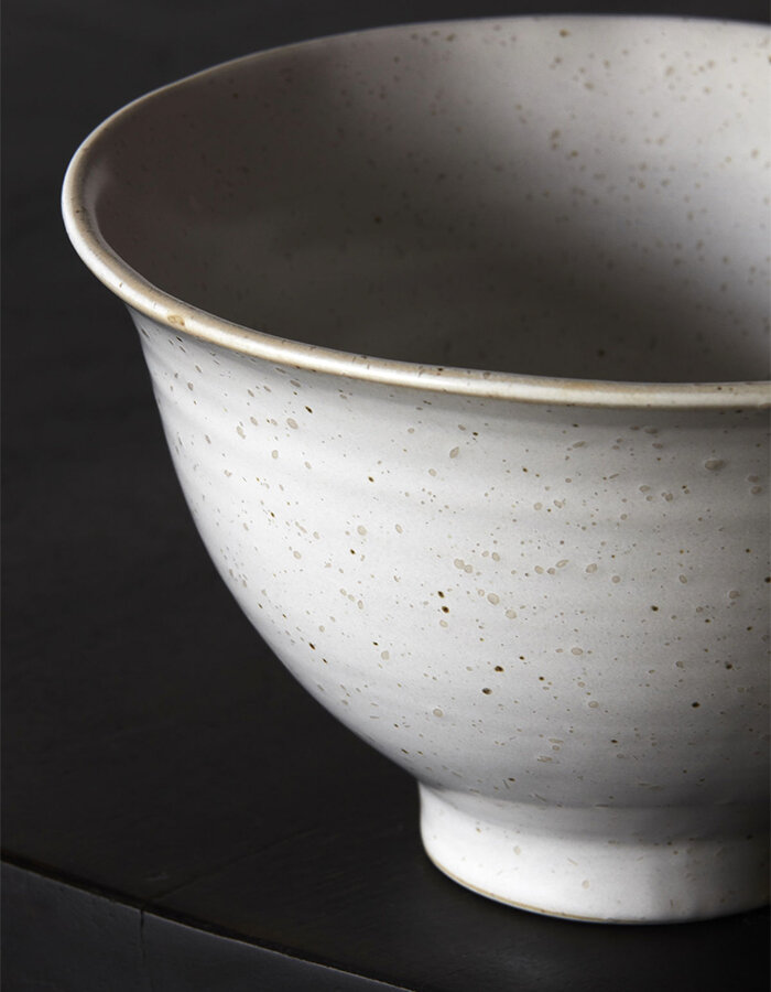 Bowl, Pion, Grey/White Ø 14,5 cm