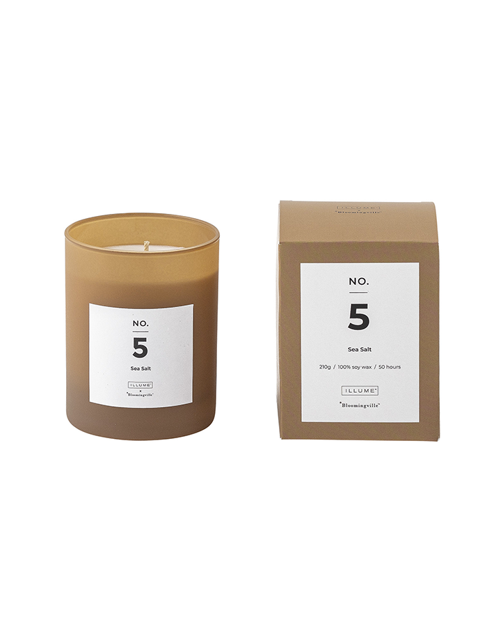 Sea Salt Scented Candle Soy wax