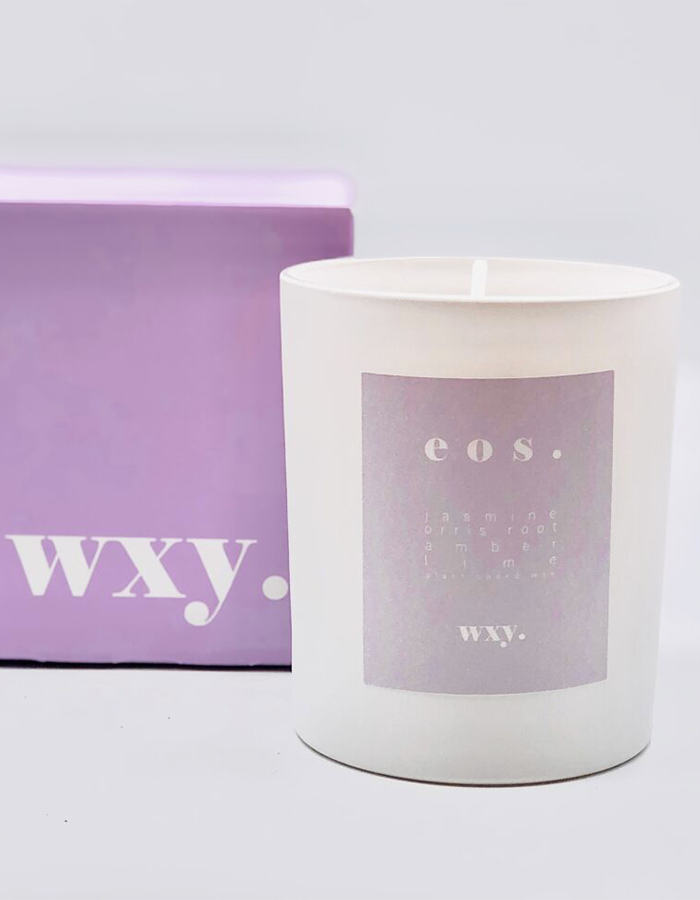 Candle Indigo. Orris root & Amber 7 oz.