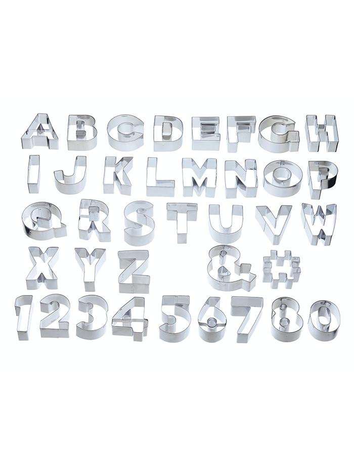 Sweetly Does It ABC & 123 Cookie Cutter Set