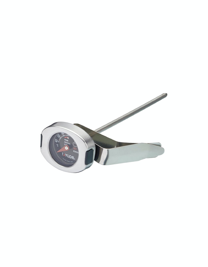Taylor Pro Stainless Steel Milk Frothing Thermometer