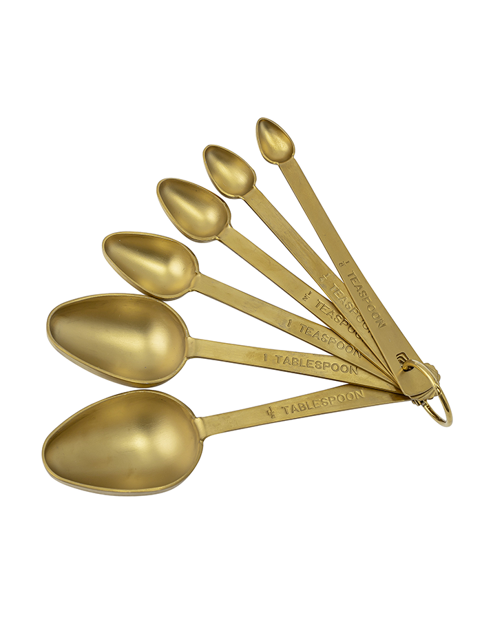 Measuring Spoon Gold Stainless Steel
