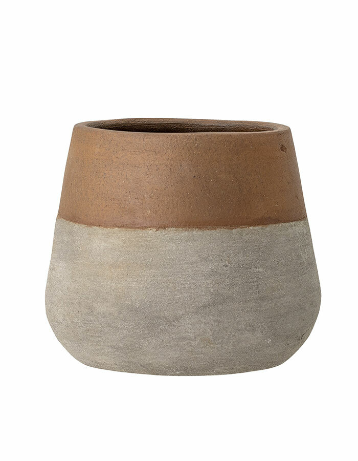 Kenzo Deco Flowerpot Green Terracotta