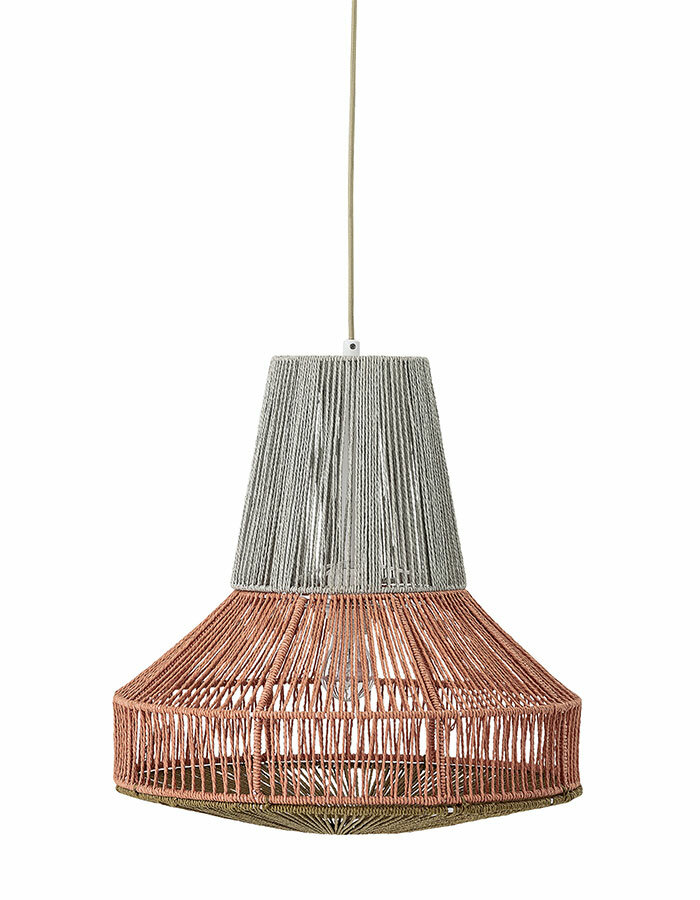 .Závěsná lampa Multi-color Cotton