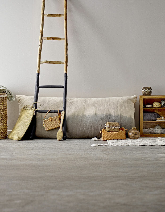 Cushion Grey Cotton