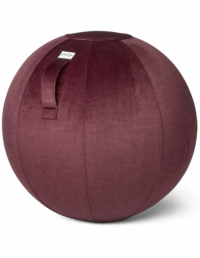 Sedací míč Vluv Varm Velvet Chianti