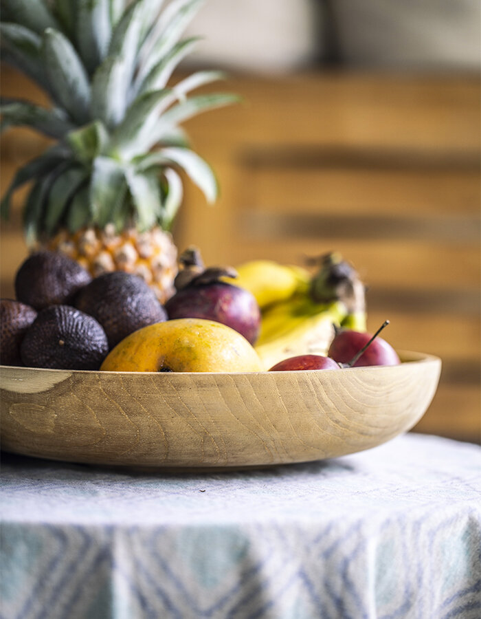 Buddha Teak Wood Bowl Ø 30 x 6