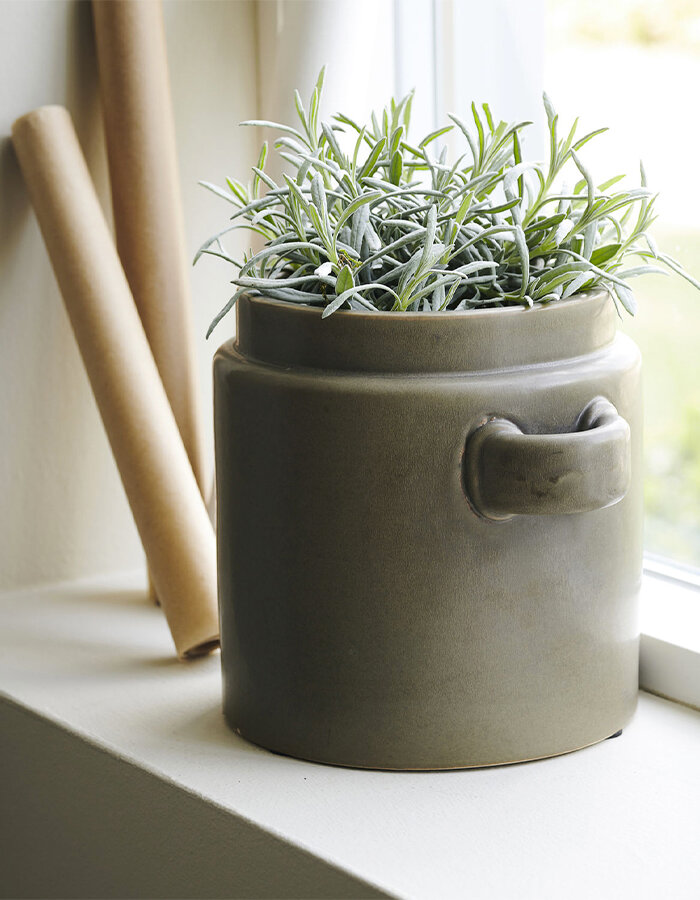 Planter Bundi Brown Ø: 19,5 cm