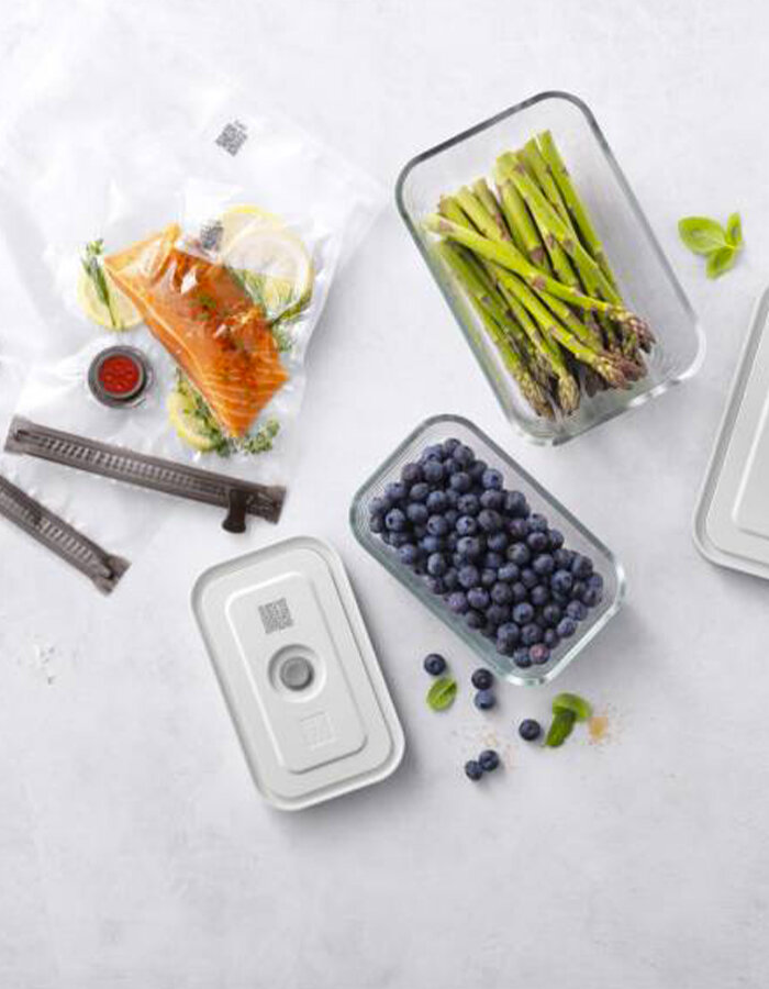 Sada na vakuování Fresh & Save 7 ks - skleněná