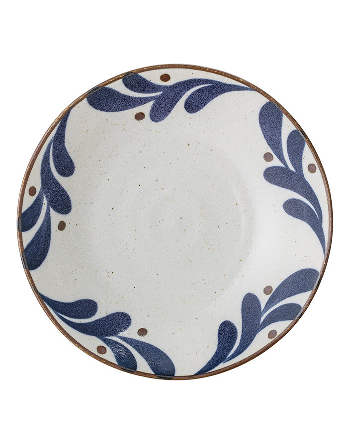 Servírovací miska Camellia Blue/Brown