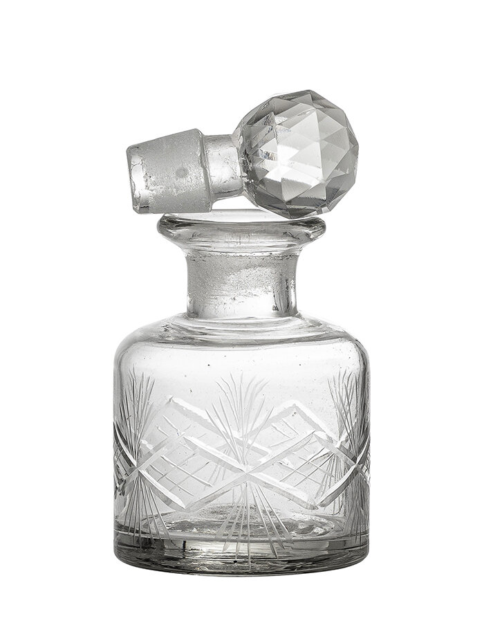 Halla Bottle w/Lid Clear