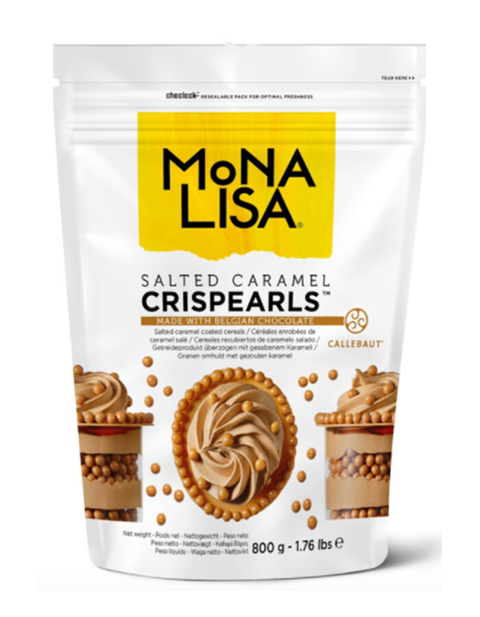 Pearls with chocolate flavored with salt caramel flavor 800 g