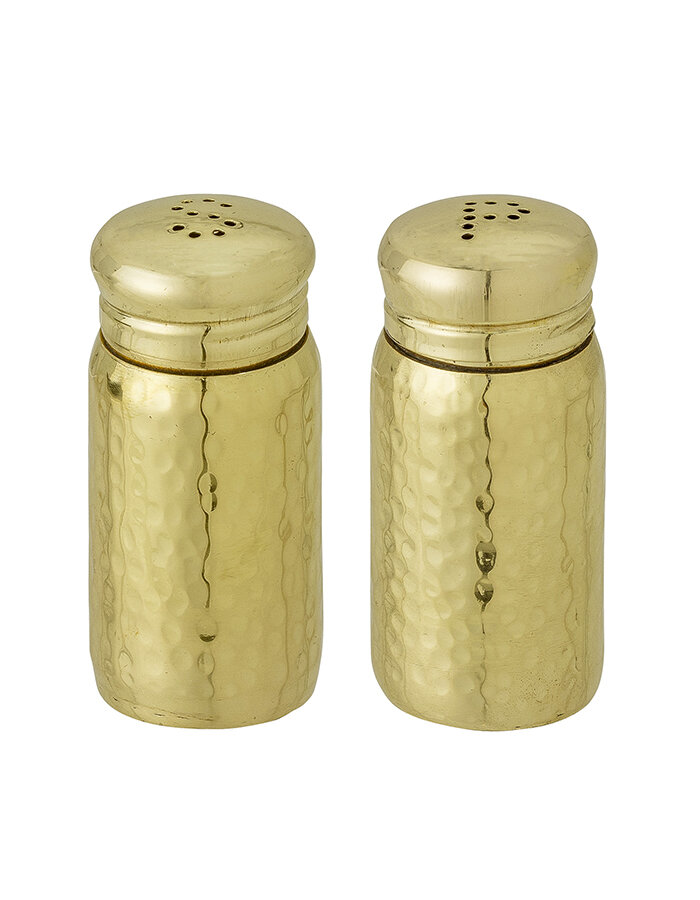 Flow Salt & Pepper Shaker Gold
