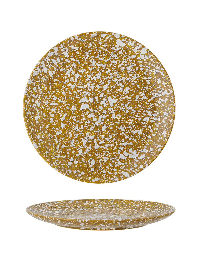 Carmel Plate Brown Stoneware Ø21 cm